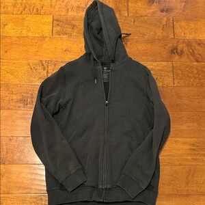 Mack Weldon Men's Black Zip-Up Sweater